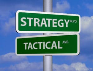 marketing strategy and marketing tactics are often confused