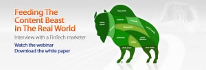 [Webinar] Feeding The Content Beast In The Real World - Interview with a FinTech marketer