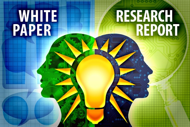 White papers and research reports have very distinct use cases. Christina Oswald explains.