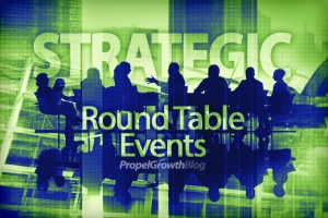 Strategic tips on leveraging live round table events to boost financial services sales and marketing effectiveness.