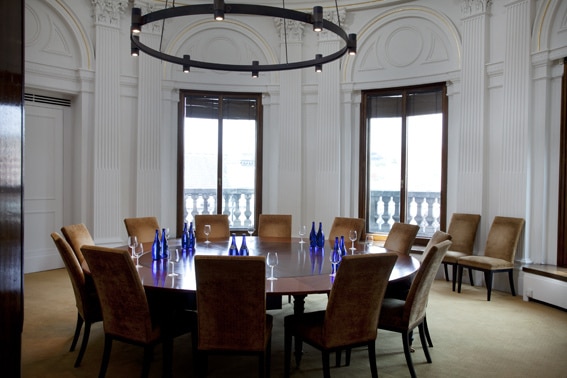 Dome Room at No. 1 Cornhill - great for conducting roundtable discussion events.