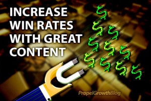 Increase win rates with valuable content.