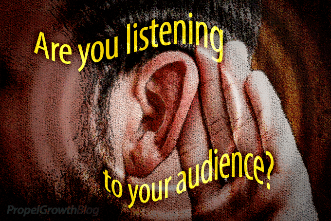 Are you listening to your webinar audience to identify their needs?